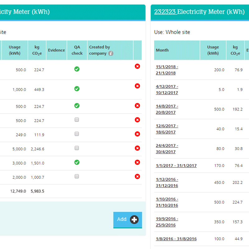 Energy management functionality to help environmental management with SmartWaste construction software